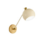Applique murale LED moderne noire réglable