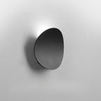 Applique murale moderne minimaliste en métal noir et blanc