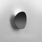 Applique murale moderne minimaliste en métal noir et blanc