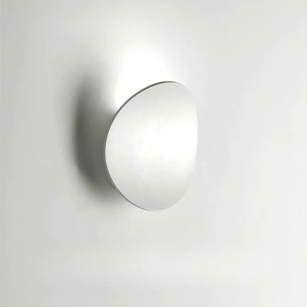 Applique murale moderne minimaliste en métal noir et blanc