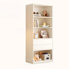Libreria/Mobiletto a Cubi a 5 Ripiani in Legno Bianco, 47L