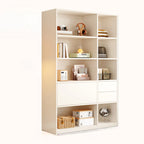 Libreria/Mobiletto a Cubi a 5 Ripiani in Legno Bianco, 47L