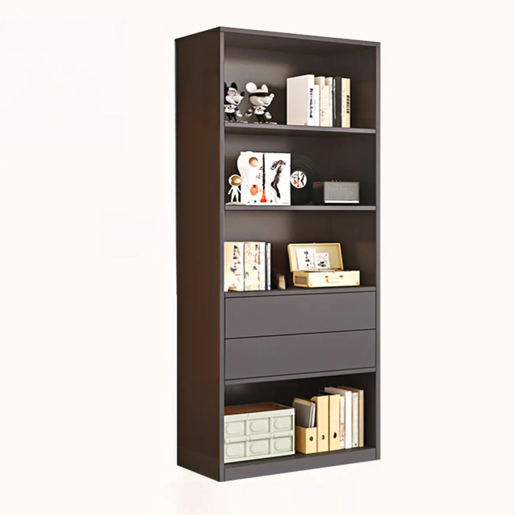 Libreria/Mobiletto a Cubi a 5 Ripiani in Legno Bianco, 47L