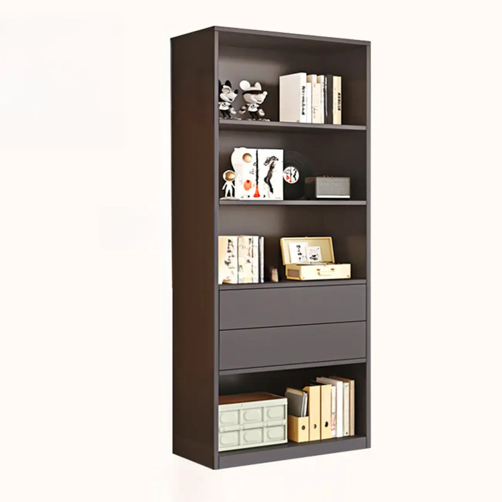 Libreria/Mobiletto a Cubi a 5 Ripiani in Legno Bianco, 47L