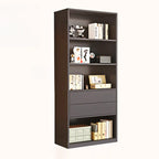 Libreria/Mobiletto a Cubi a 5 Ripiani in Legno Bianco, 47L