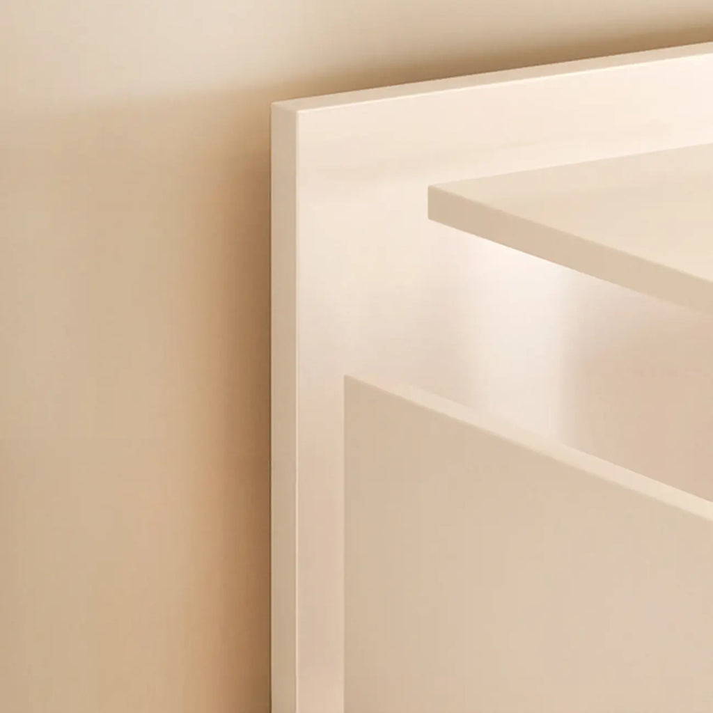 Libreria/Mobiletto a Cubi a 5 Ripiani in Legno Bianco, 47L