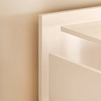 Libreria/Mobiletto a Cubi a 5 Ripiani in Legno Bianco, 47L