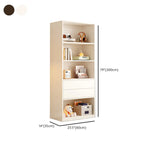 Libreria/Mobiletto a Cubi a 5 Ripiani in Legno Bianco, 47L
