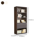 Libreria/Mobiletto a Cubi a 5 Ripiani in Legno Bianco, 47L