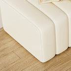 Banc d'entrée élégant en flanelle avec rangement
