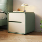 Table de chevet moderne avec tiroirs de rangement - Vert avocat
