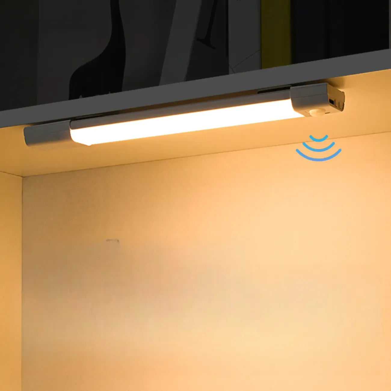 Applique murale LED géométrique noire moderne à 1 lumière