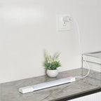 Applique murale LED géométrique noire moderne à 1 lumière