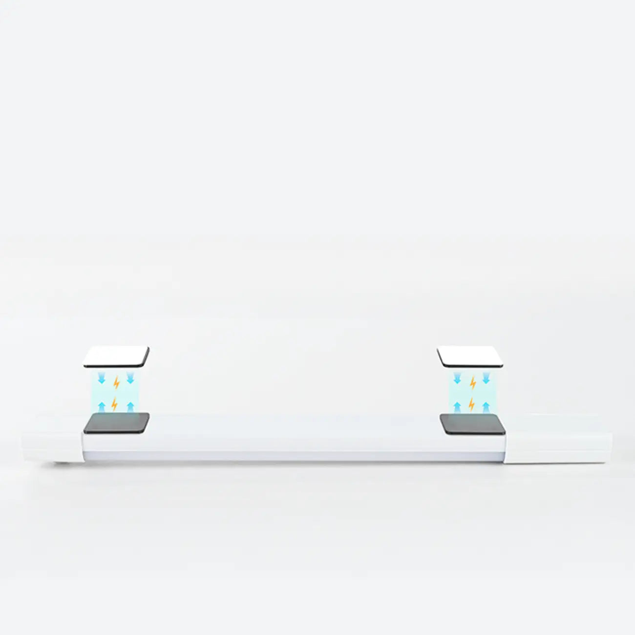 Applique murale LED géométrique noire moderne à 1 lumière