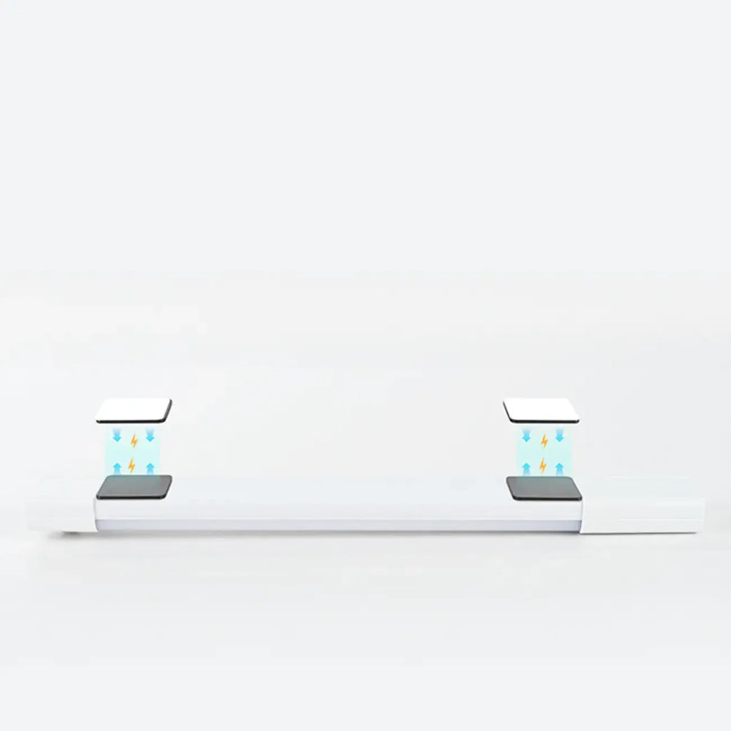 Applique murale LED géométrique noire moderne à 1 lumière