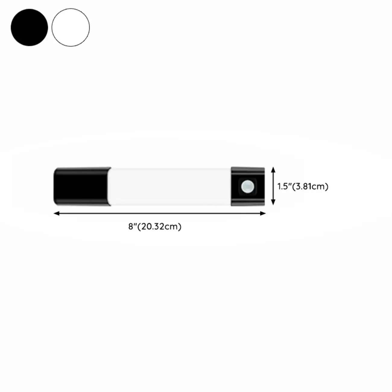 Applique murale LED géométrique noire moderne à 1 lumière