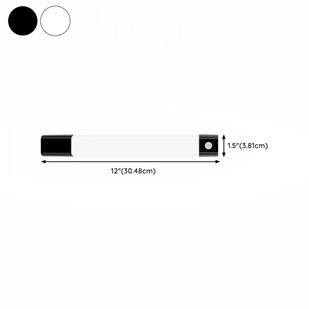 Applique murale LED géométrique noire moderne à 1 lumière