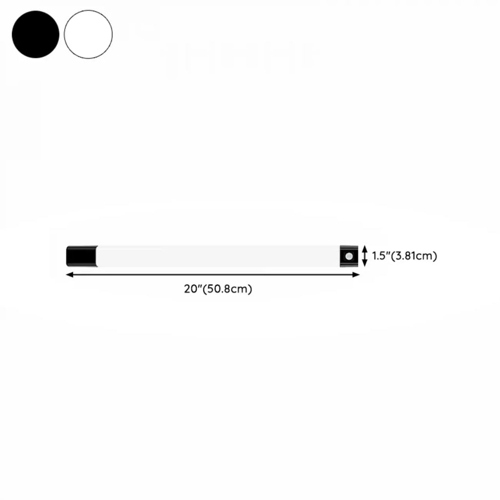 Applique murale LED géométrique noire moderne à 1 lumière