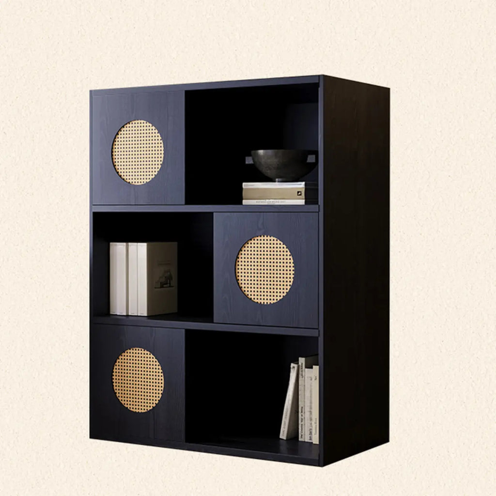 Libreria modulare a cubo in legno orientale 63L x 14W