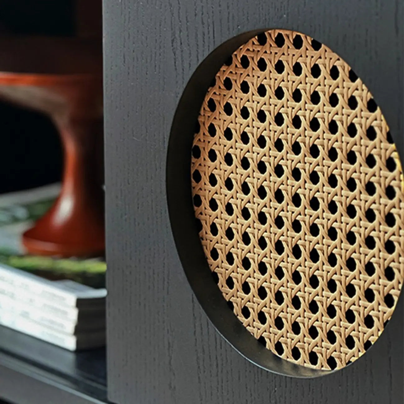 Libreria modulare a cubo in legno orientale 63L x 14W