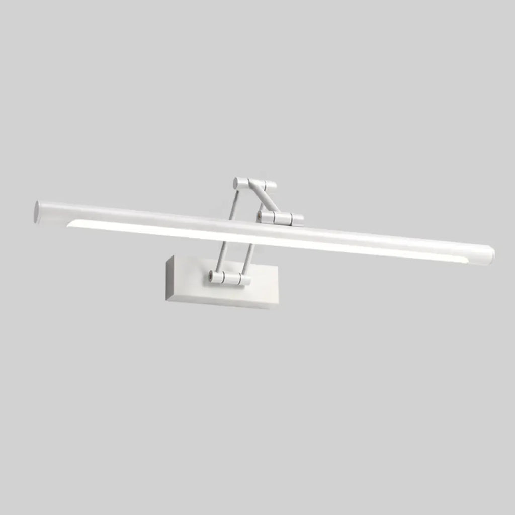 Lampade da Parete per Specchio a LED a Cilindro Orientabile in Metallo Nero