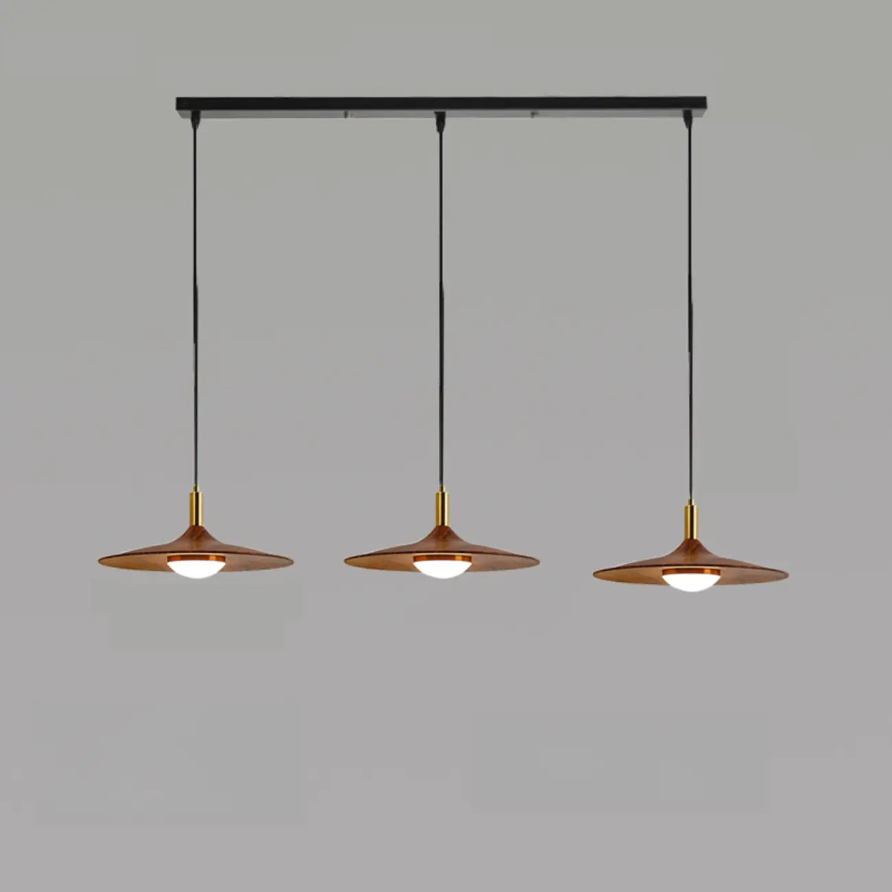 Applique murale géométrique moderne à 3 lumières pour îlot de cuisine