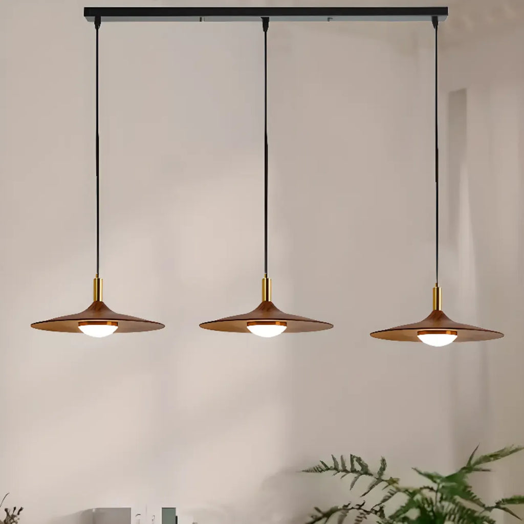 Applique murale géométrique moderne à 3 lumières pour îlot de cuisine