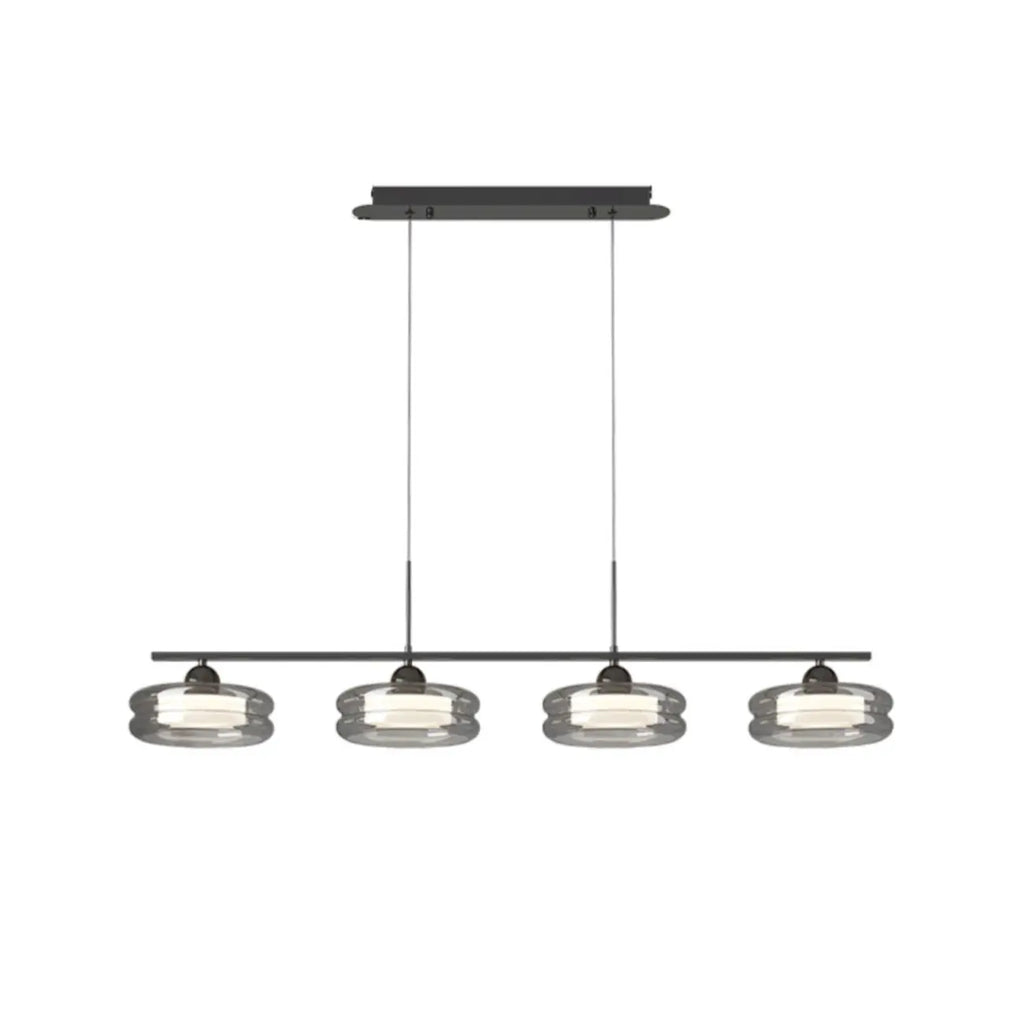Suspension LED moderne à 3 niveaux de gradation pour îlot de cuisine