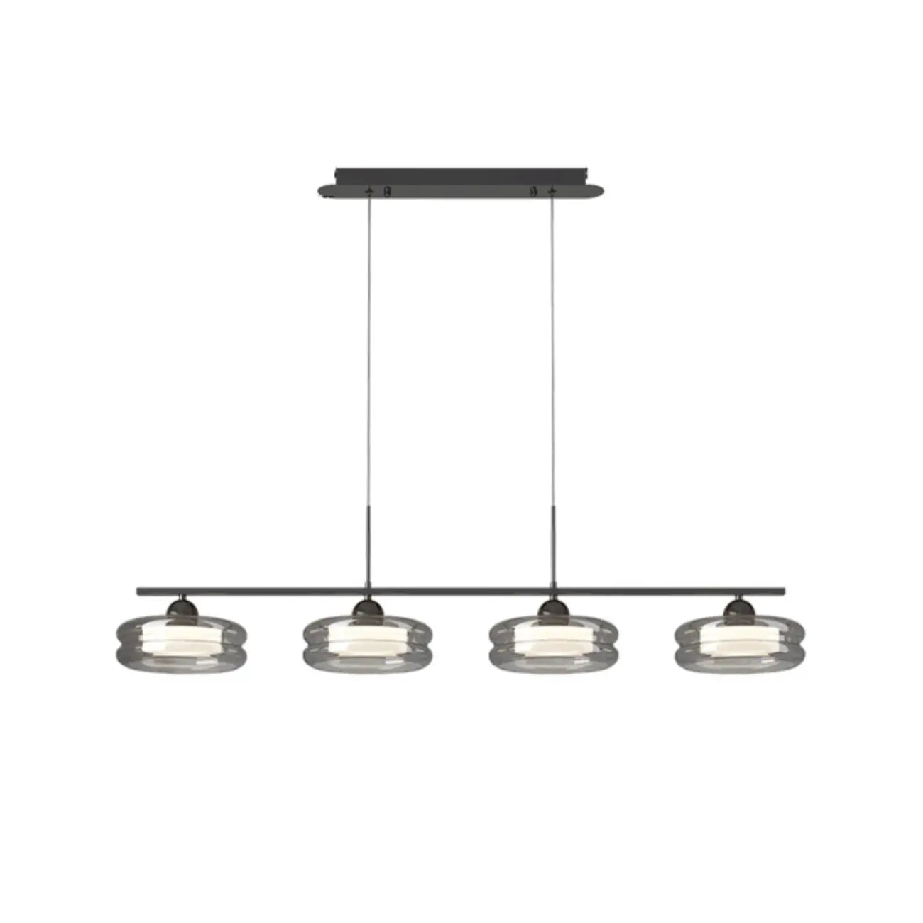 Suspension LED moderne à 3 niveaux de gradation pour îlot de cuisine