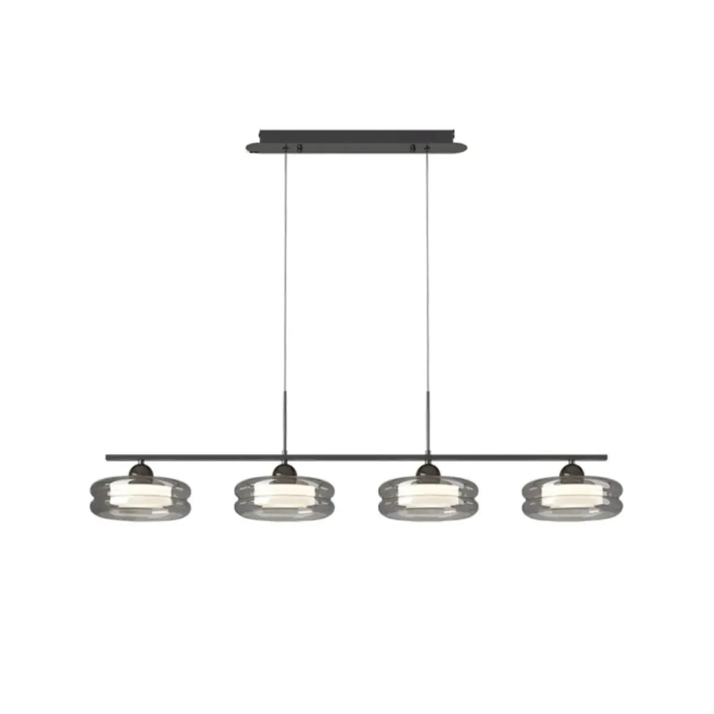 Suspension LED moderne à 3 niveaux de gradation pour îlot de cuisine