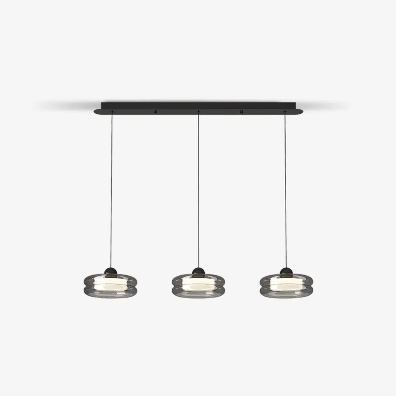 Suspension LED moderne à 3 niveaux de gradation pour îlot de cuisine