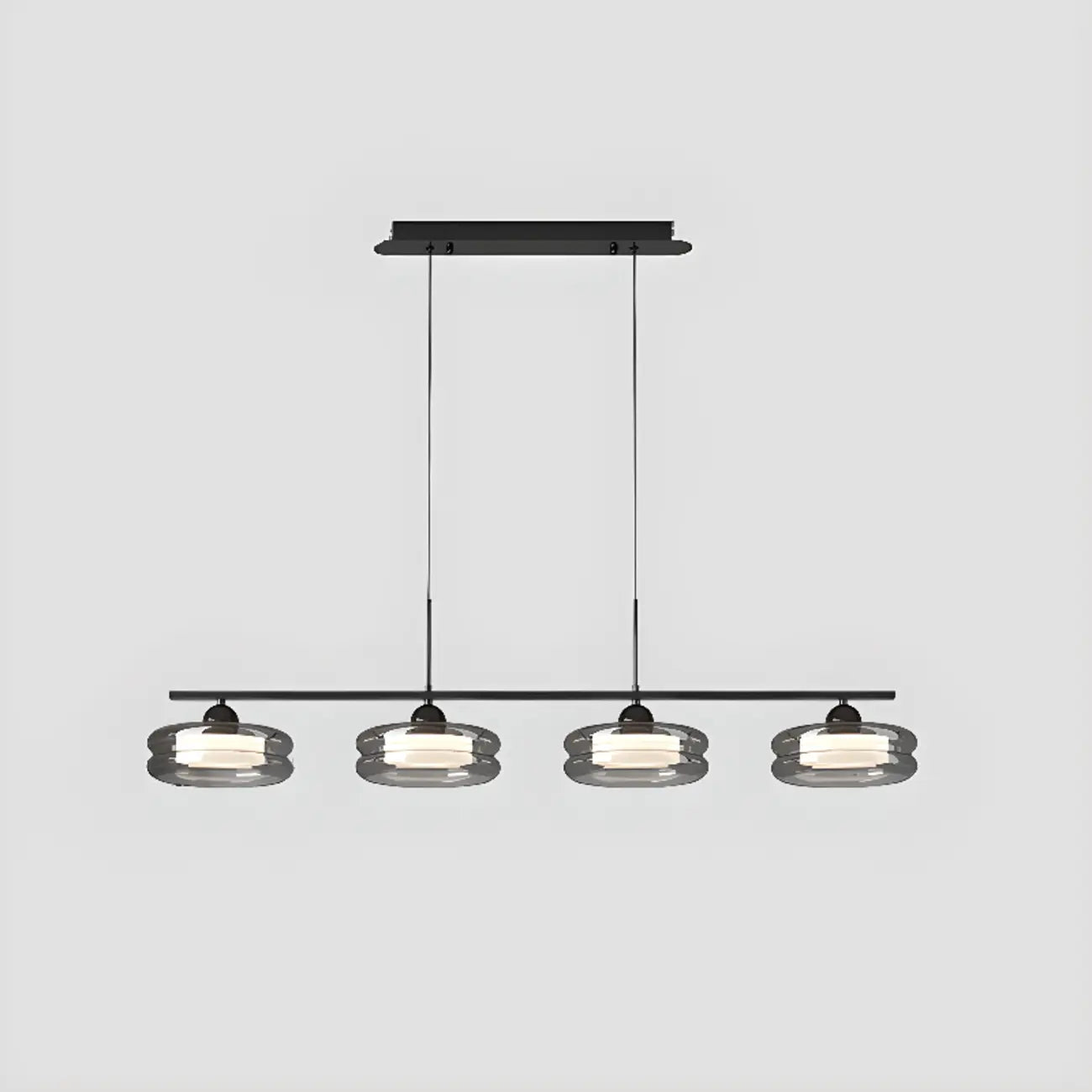 Suspension LED moderne à 3 niveaux de gradation pour îlot de cuisine