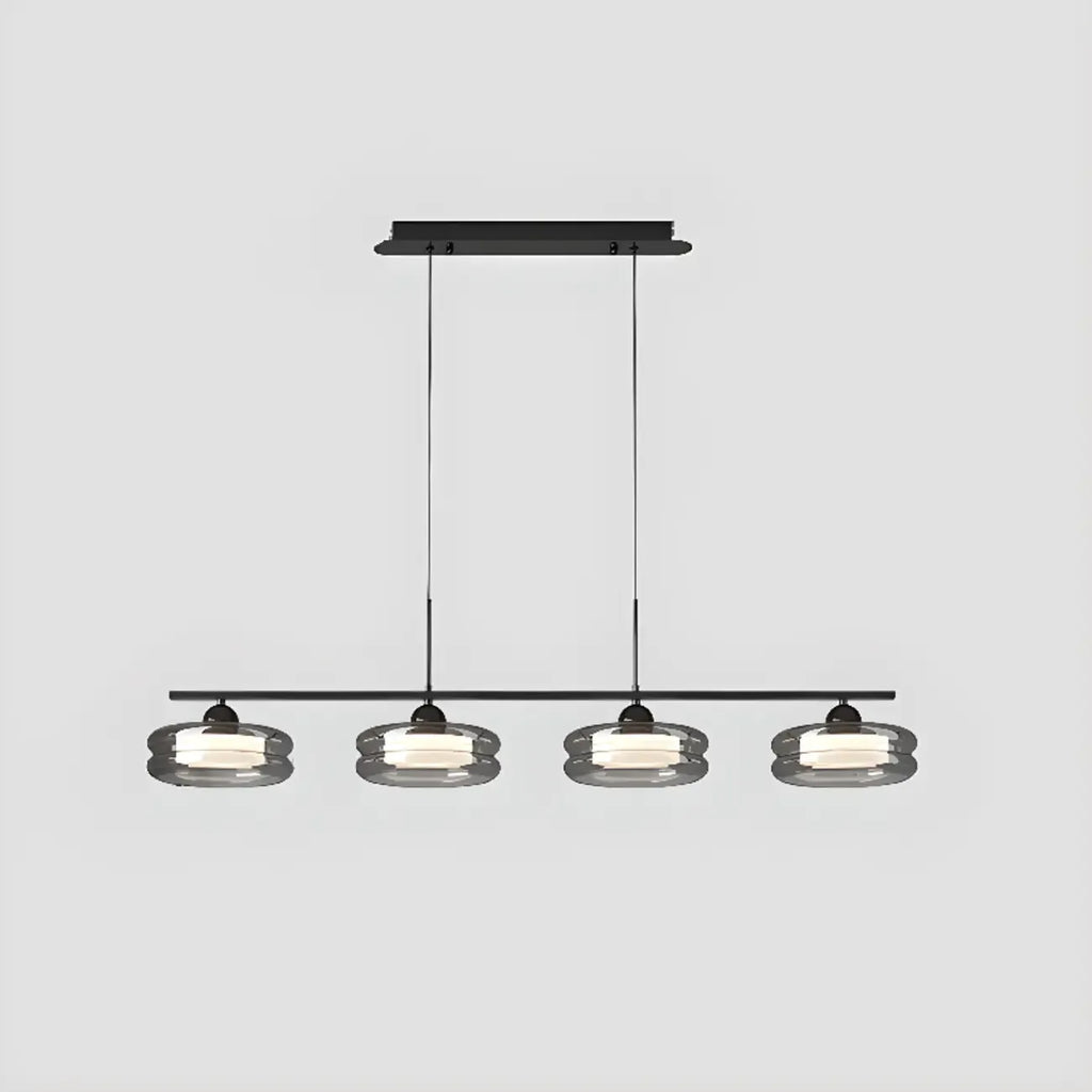 Suspension LED moderne à 3 niveaux de gradation pour îlot de cuisine