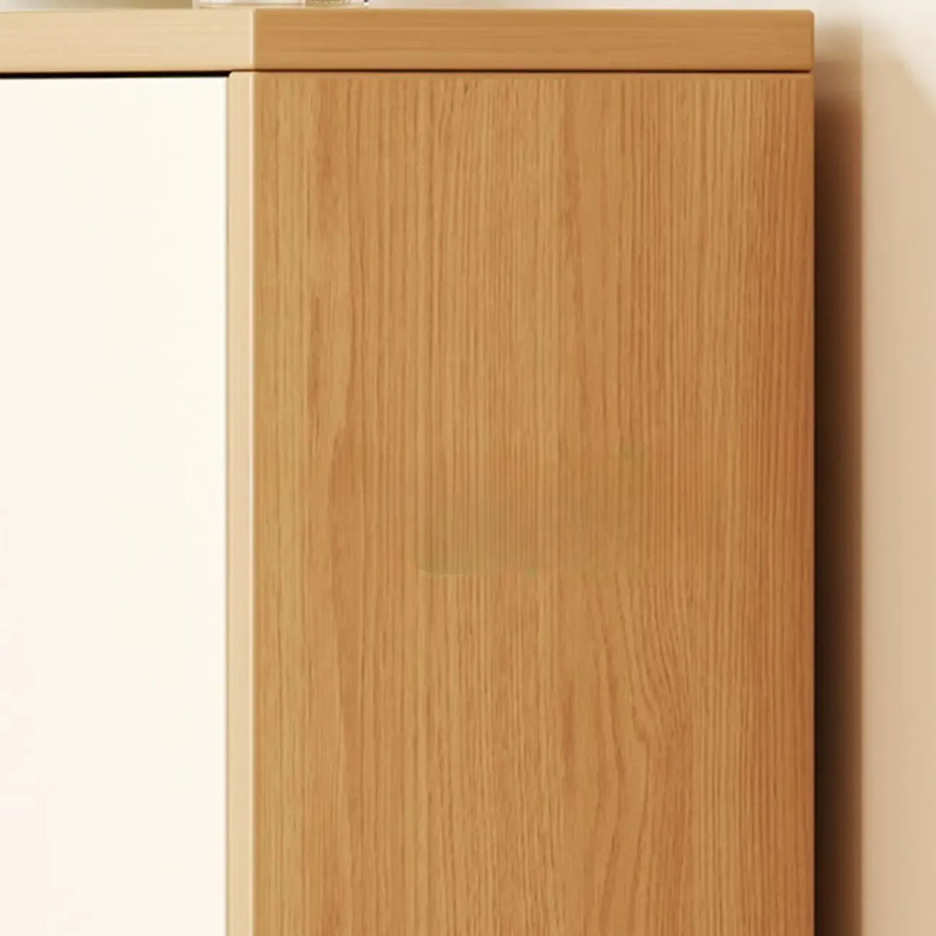 Meuble à chaussures vertical en bois pour entrée