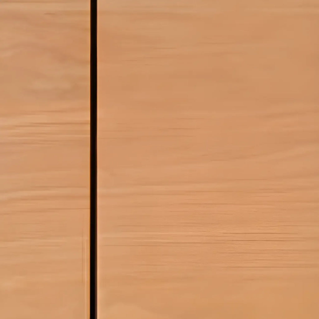 Meuble à chaussures d'entrée en bois massif de cerisier