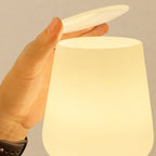 Lustre élégant en verre blanc et or, de style moderne du milieu du siècle