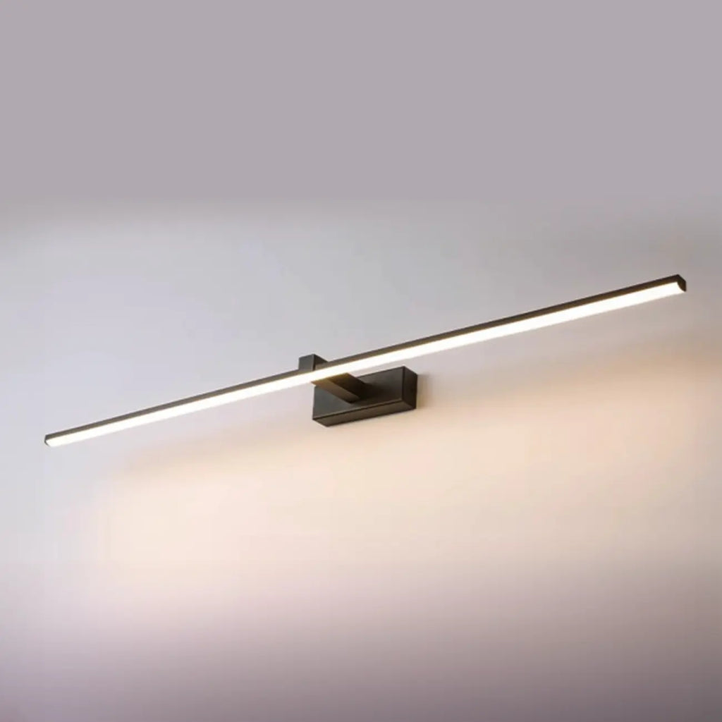 Applique murale minimaliste et linéaire à LED avec lumière naturelle
