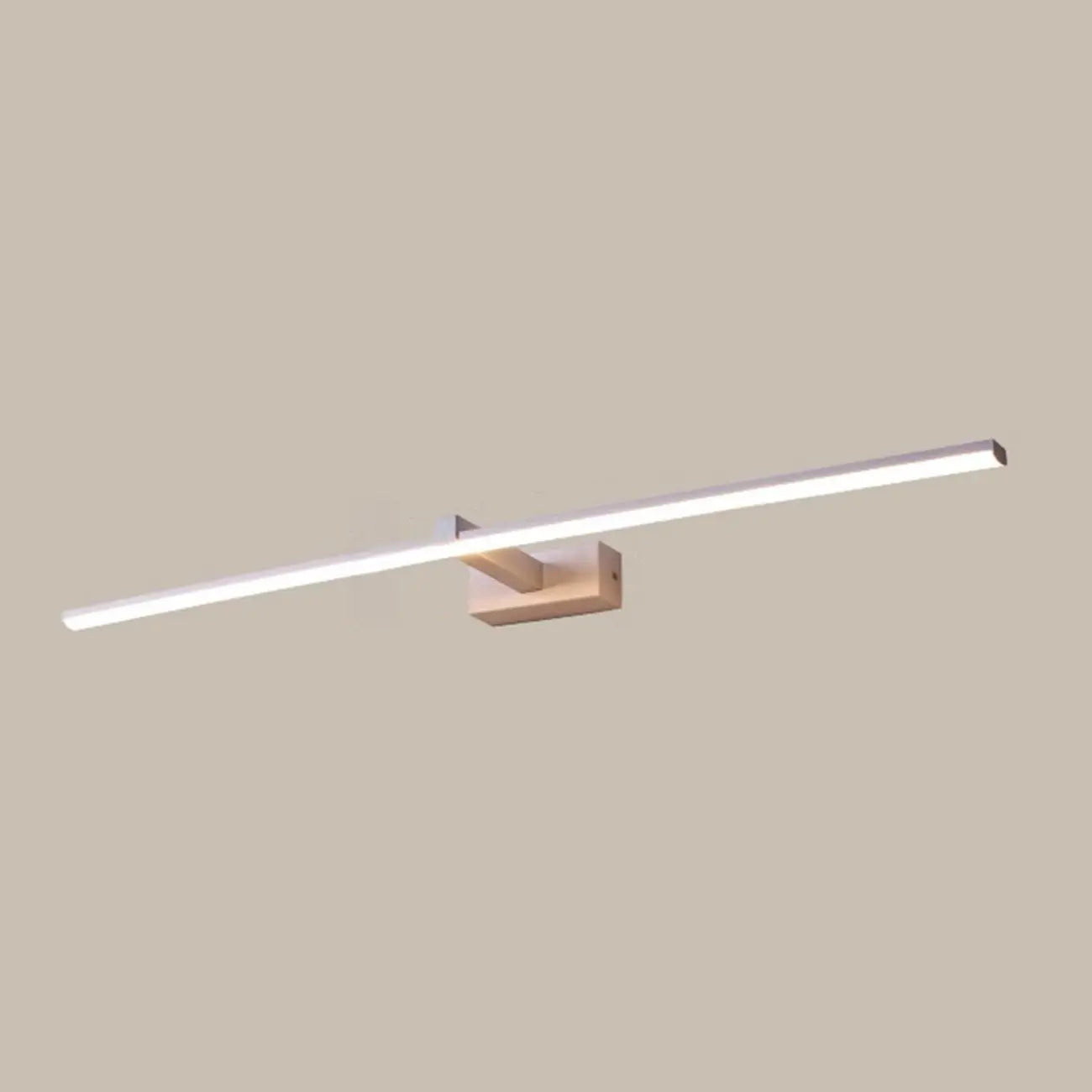 Applique murale minimaliste et linéaire à LED avec lumière naturelle