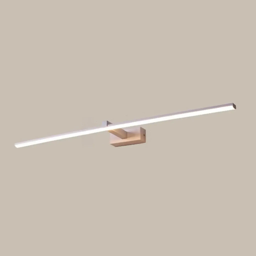 Applique murale minimaliste et linéaire à LED avec lumière naturelle