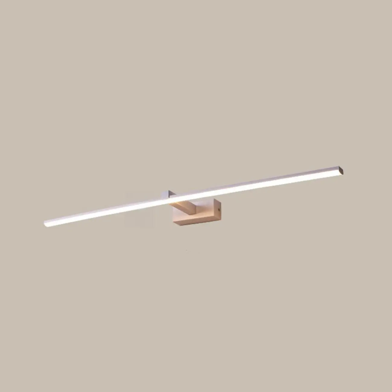 Applique murale minimaliste et linéaire à LED avec lumière naturelle