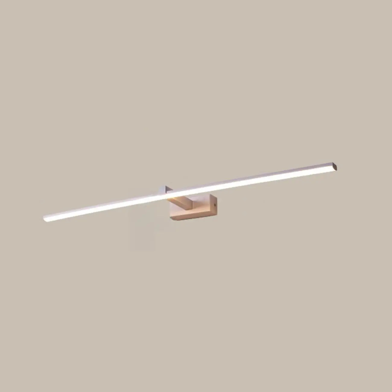 Applique murale minimaliste et linéaire à LED avec lumière naturelle