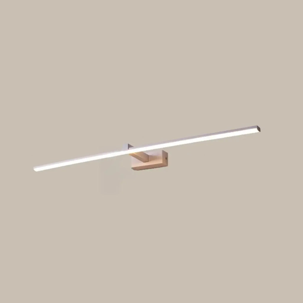 Applique murale minimaliste et linéaire à LED avec lumière naturelle