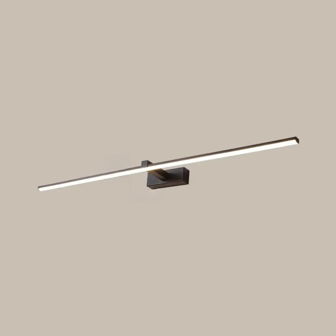 Applique murale minimaliste et linéaire à LED avec lumière naturelle