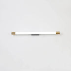 Applique murale LED cylindrique minimaliste avec couvercle en PMMA