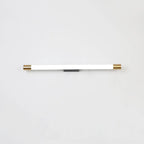 Applique murale LED cylindrique minimaliste avec couvercle en PMMA
