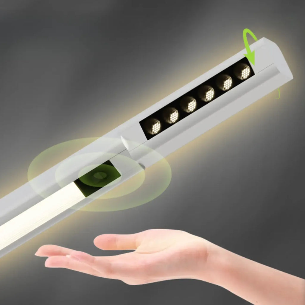 Lampadario a sospensione lineare regolabile a 3 luci naturali per aree moderne