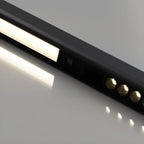 Lampadario a sospensione lineare regolabile a 3 luci naturali per aree moderne