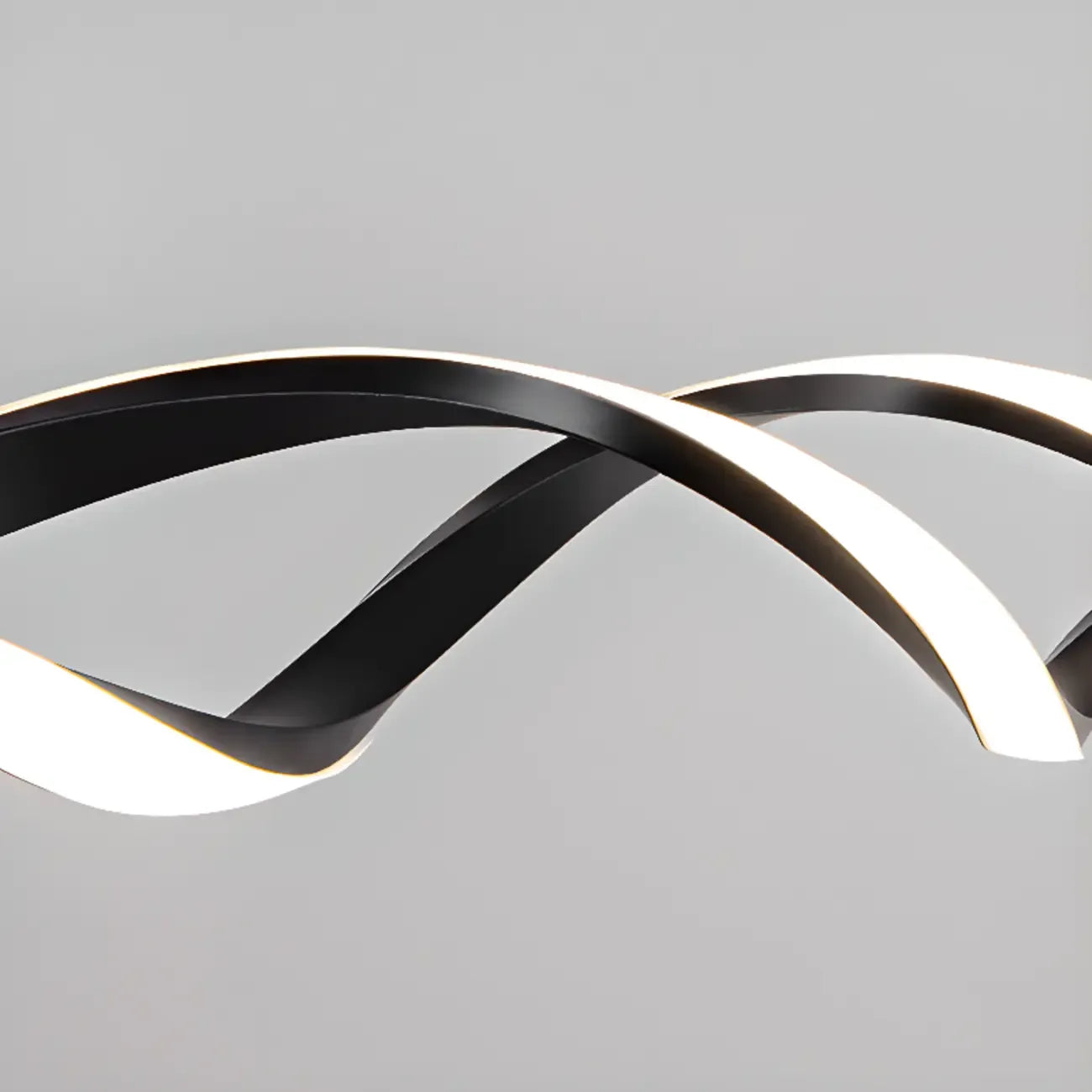 Suspension LED linéaire moderne en métal pour îlot de cuisine
