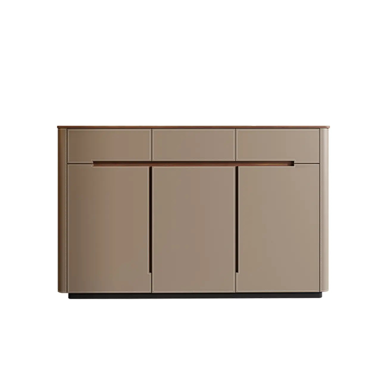 Meuble à chaussures tendance en bois beige avec tiroirs pour entrée