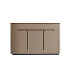 Meuble à chaussures tendance en bois beige avec tiroirs pour entrée